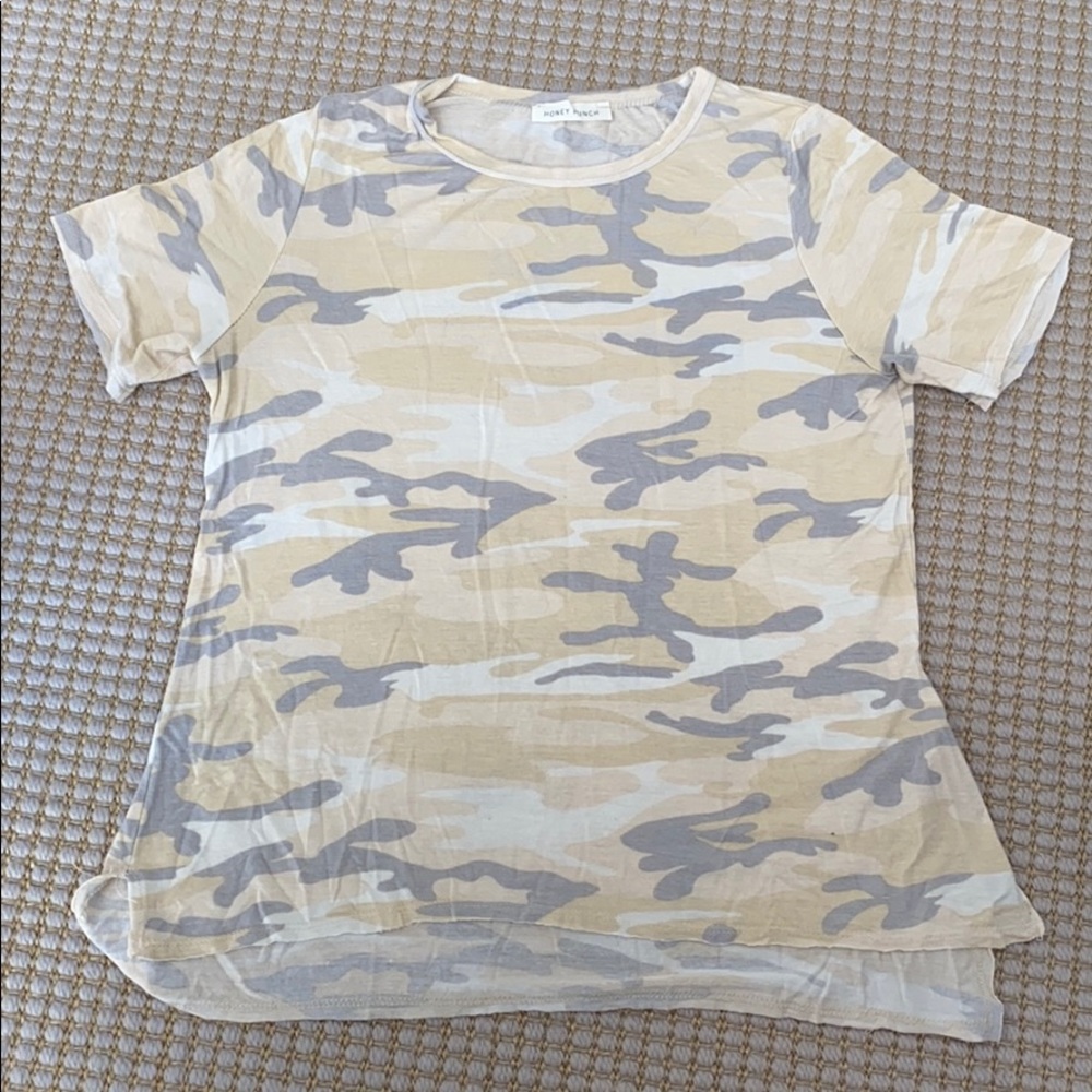 Camo tee